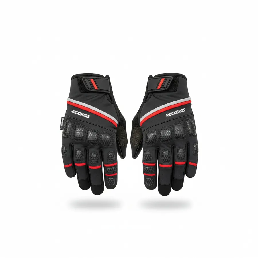 RockBros cycling gloves padded image 2