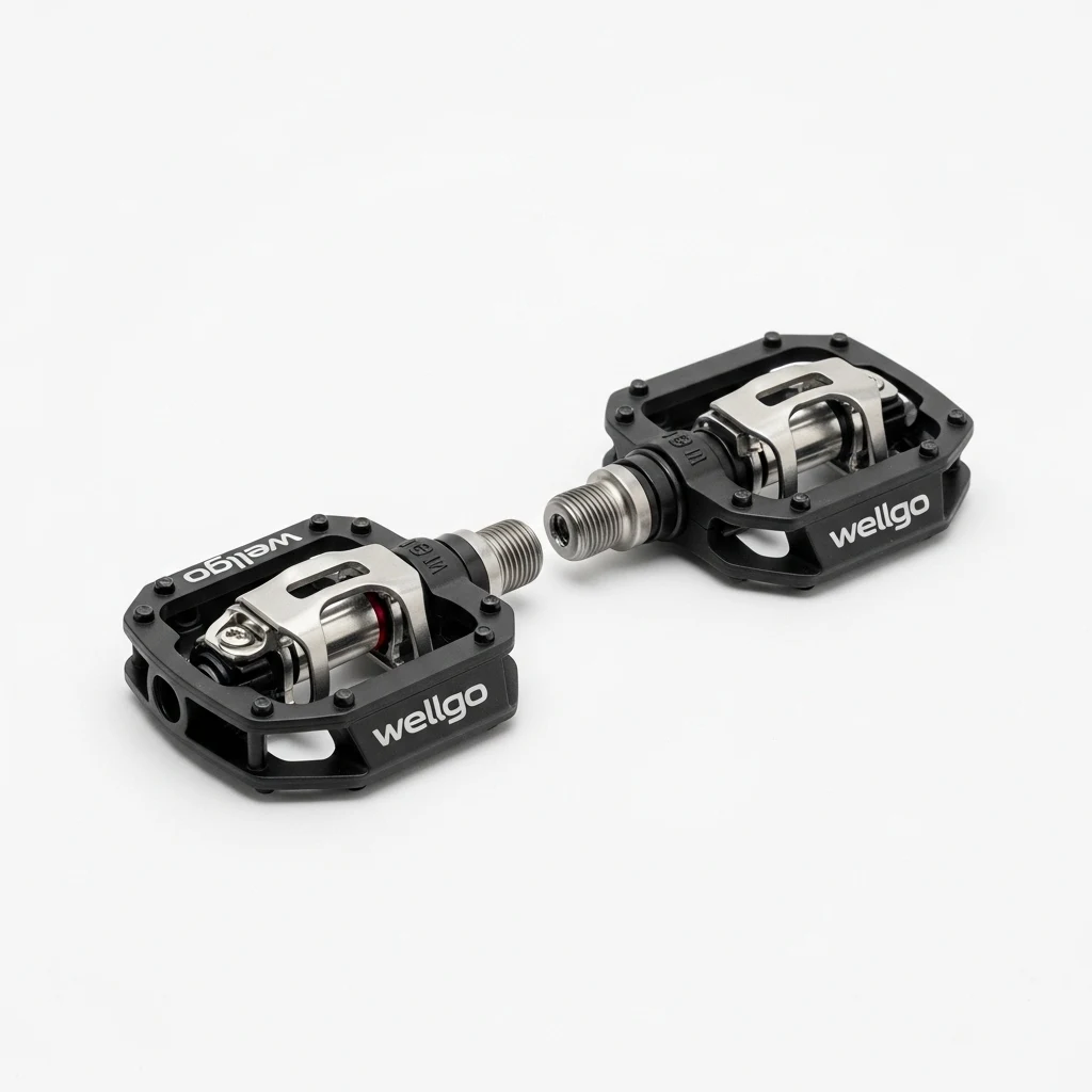 Wellgo road clipless pedals image 2